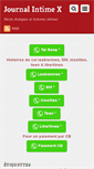 Mobile Screenshot of journal-intime-x.com